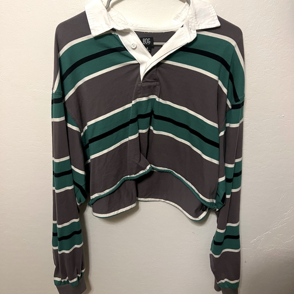 BDG cropped polo